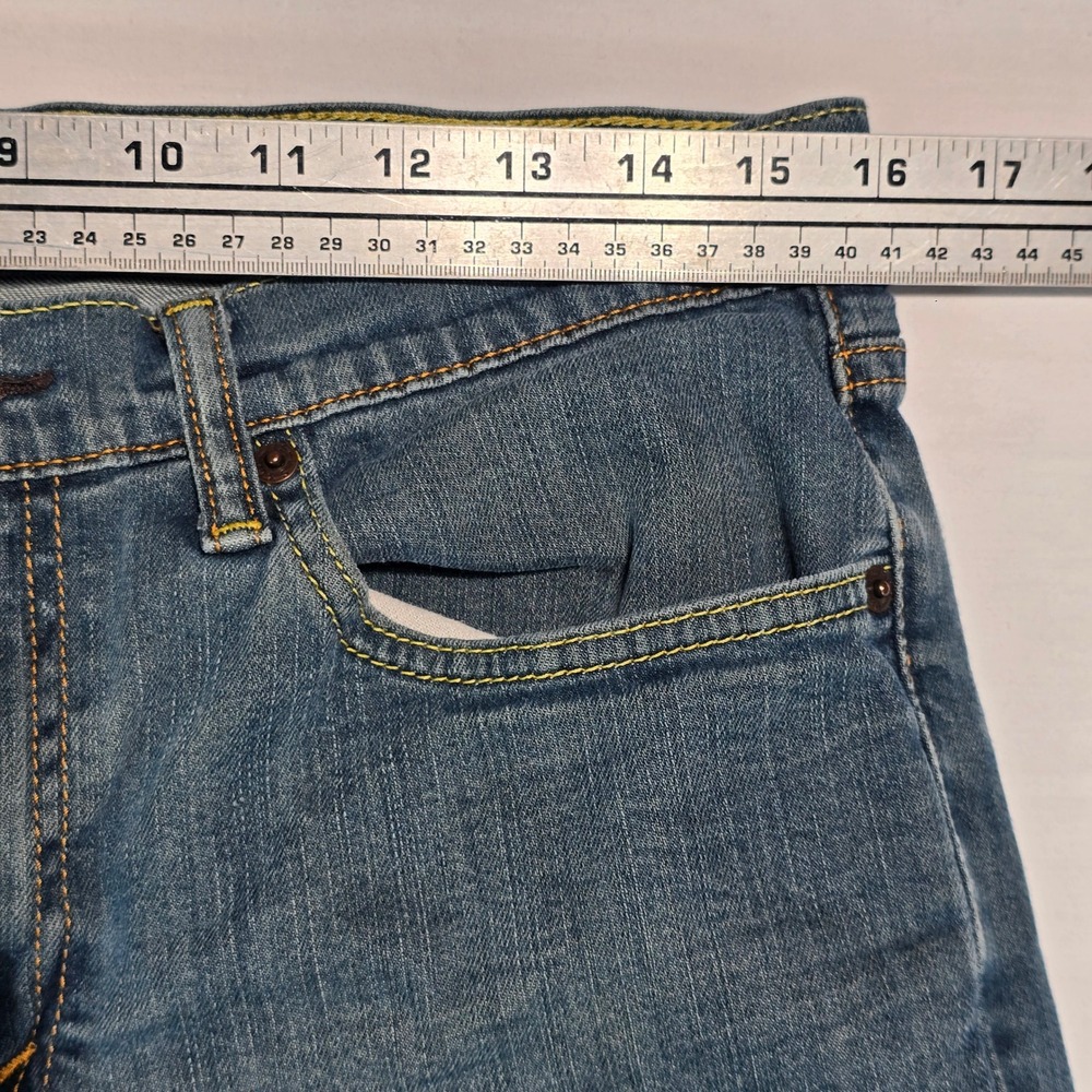 Levis 511 Slim Fit Mens Jeans Blue Medium Wash Denim W34 L32 04511-0408 - Picture 13 of 16